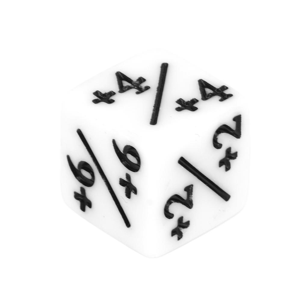 20pcs Dice Set Puzzle Fun 6 Sided Number Acrylic Dice for Gaming Preschool Education