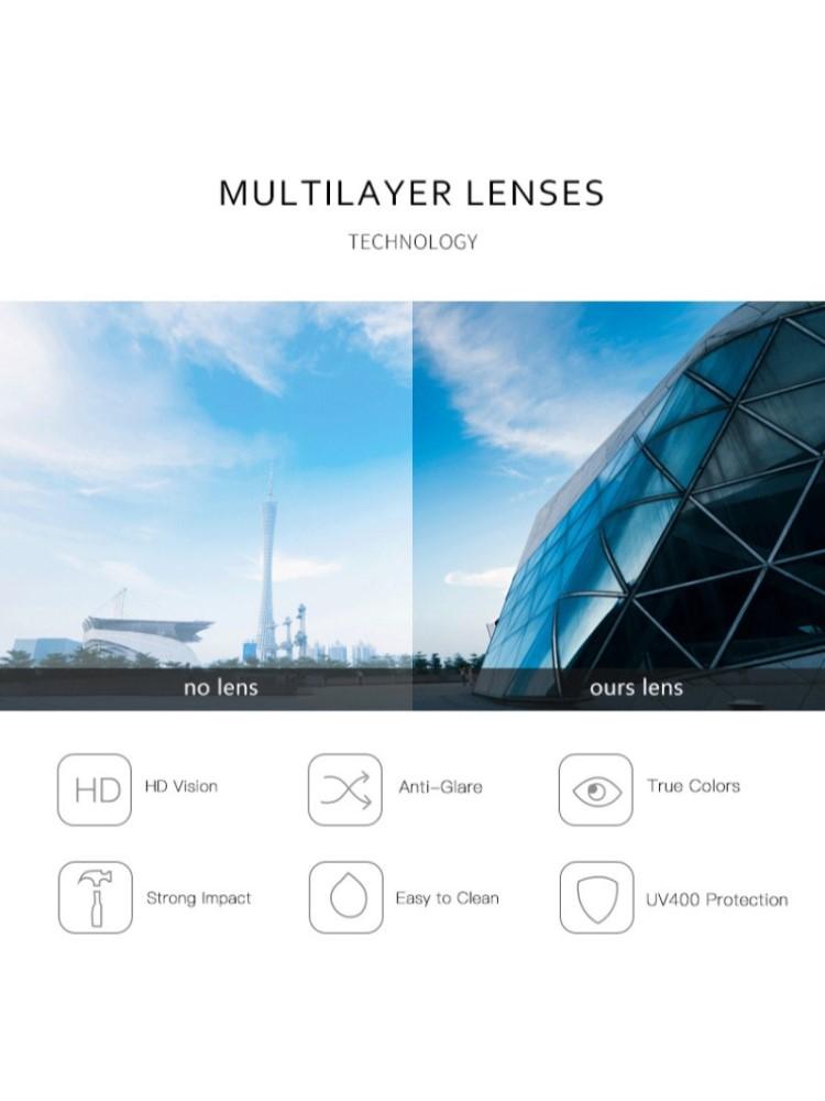 Cyberpunk Y2K Sunglasses Women Fashion Rimless One Piece Sun Glasses Men Vintage Shades 2000S Accessories 90S Gradient Glasses