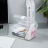 Household Transparent Storage Box Desktop Plastic Organizer Portable Storage Box Small Box Organizer Box Medicine Box Organizer Box