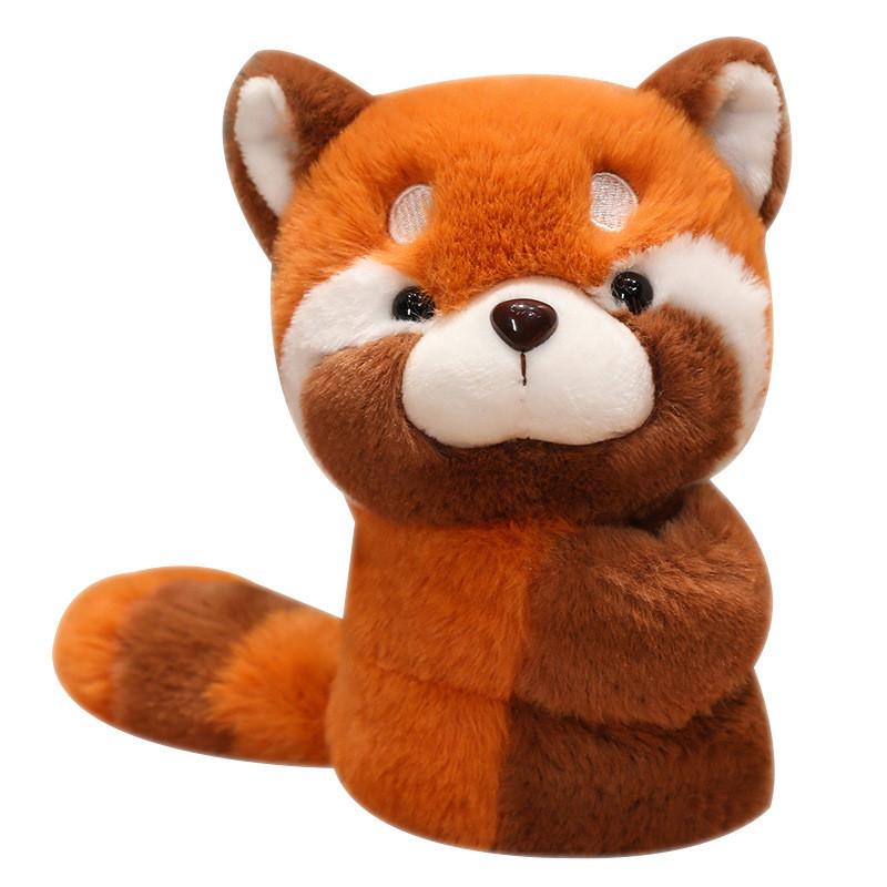 Adorable Cartoon Raccoon Fox Plush Wristband Doll For Kids Cute Gift Accessory