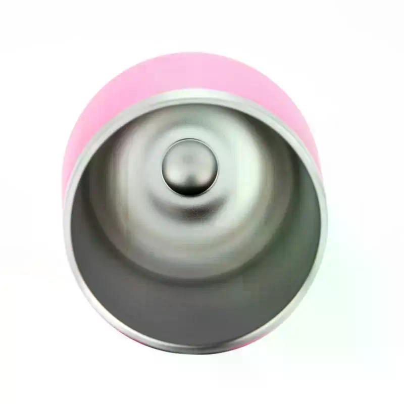 12oz Stainless Steel Eggshell Wine Tumbler Double Wall Vacuum Insulated For Coffee Tea Office Home Travel