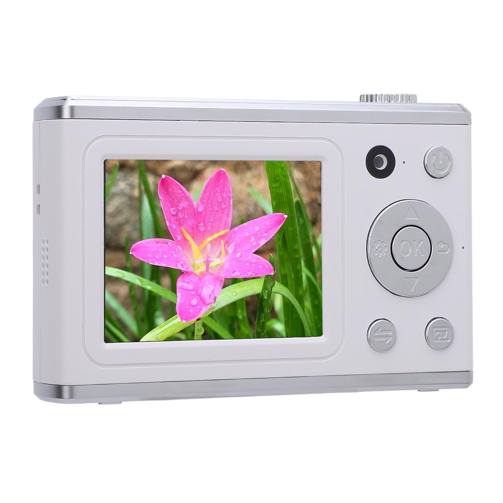 Digital Camera Front Rear 48MP 2.4in Screen Video Camera with Fill Light for Daily Travel