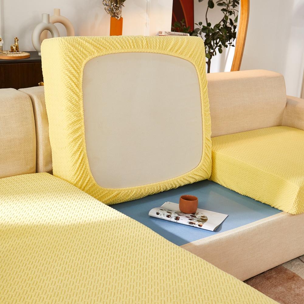 Thick Jacquard Sofa Seat Cover Elastic Sofa Cover Protector Couch Cover For Sofa Anti-Dust Removable Sofa Cushion Slipcover