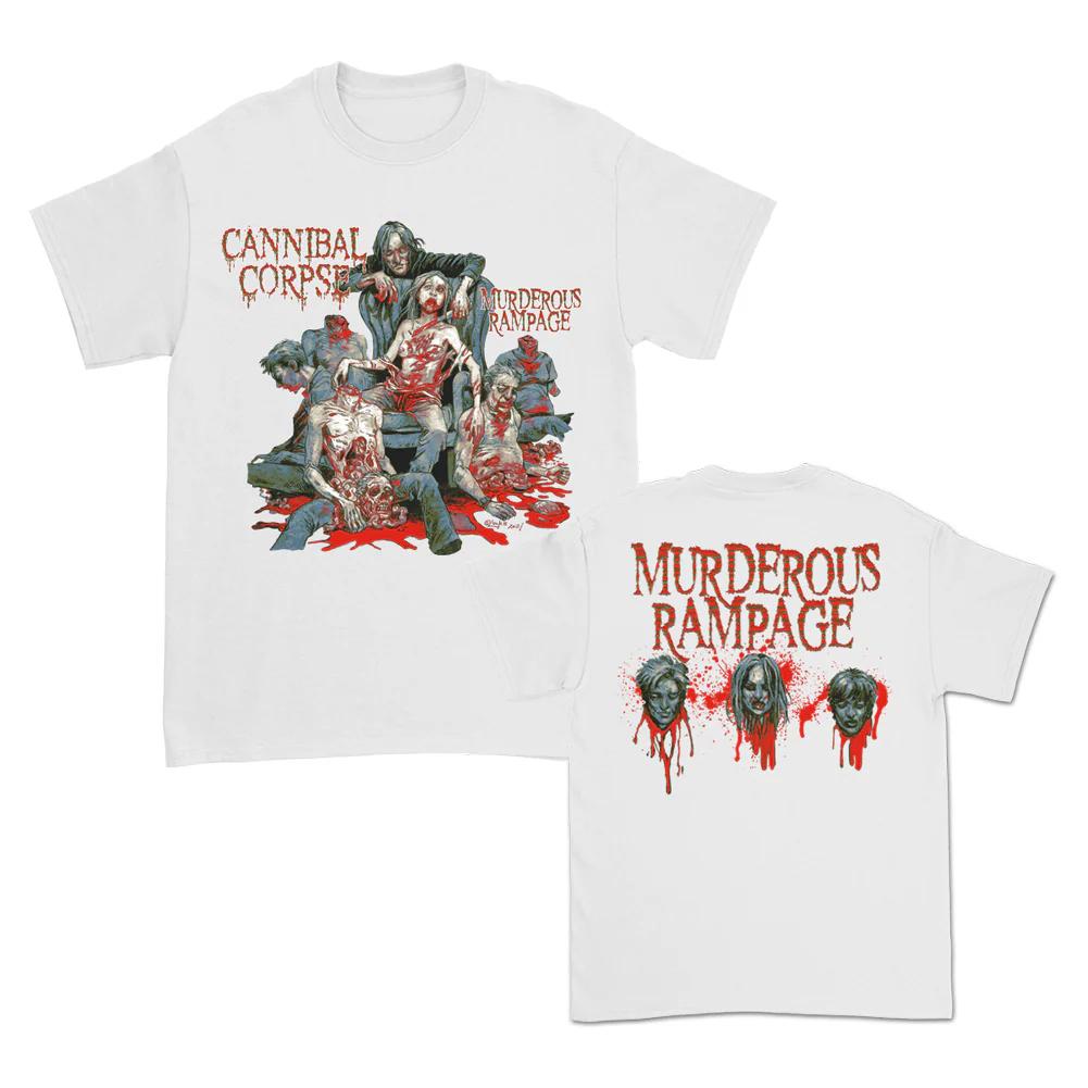 

Європейська Американська Футболка Гурту Cannibal Corpse Чоловіча Оверсайз Вуличний Стиль Коротким Рукавом Щільна Бавовна Висока Якість Вільна Сорочка Бавовняний Чоловічий Жіночий Одяг XL темно-синього кольору
