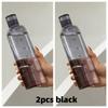 Water Cup Sport Water Bottle With Time Scale Couple Plastic Portable Water Container Outdoor Water Bottle Car Mounted Transparent Plastic Cups