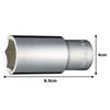 TONE Deep Socket Drive Angle Width Across Flats 28mm (Hexagonal) 4S-28L 12.7mm (1/2")