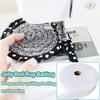 1 Roll Jelly Strip 2.25" Cotton  Blend Fleece Batting 35 Yards Jelly Roll Rugs Throw Rugs Braided Rug DIY Arts Crafts Sewing