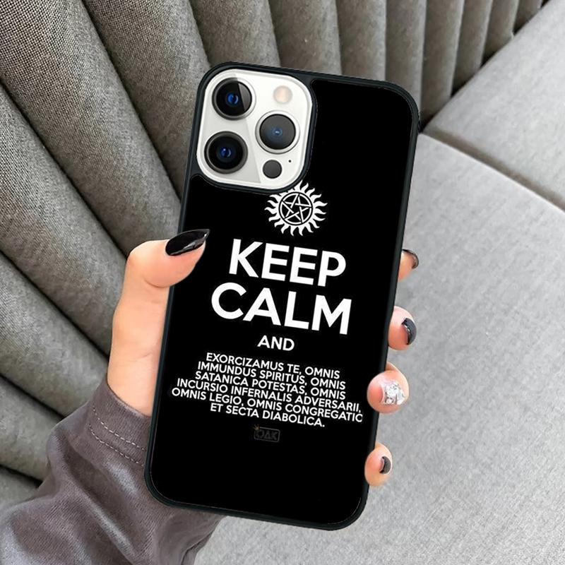 Supernatural Phone Case For iPhone 17 Air 16 16e 15 13 14 Pro Max 11 12 Plus 2022 MAX Shell Cover coque
