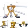 Car Paintless Dent Repair Tools Auto Workshop Body Adjustable Golden Lifter Suction Cup Dent Puller Kits for Anti-hail