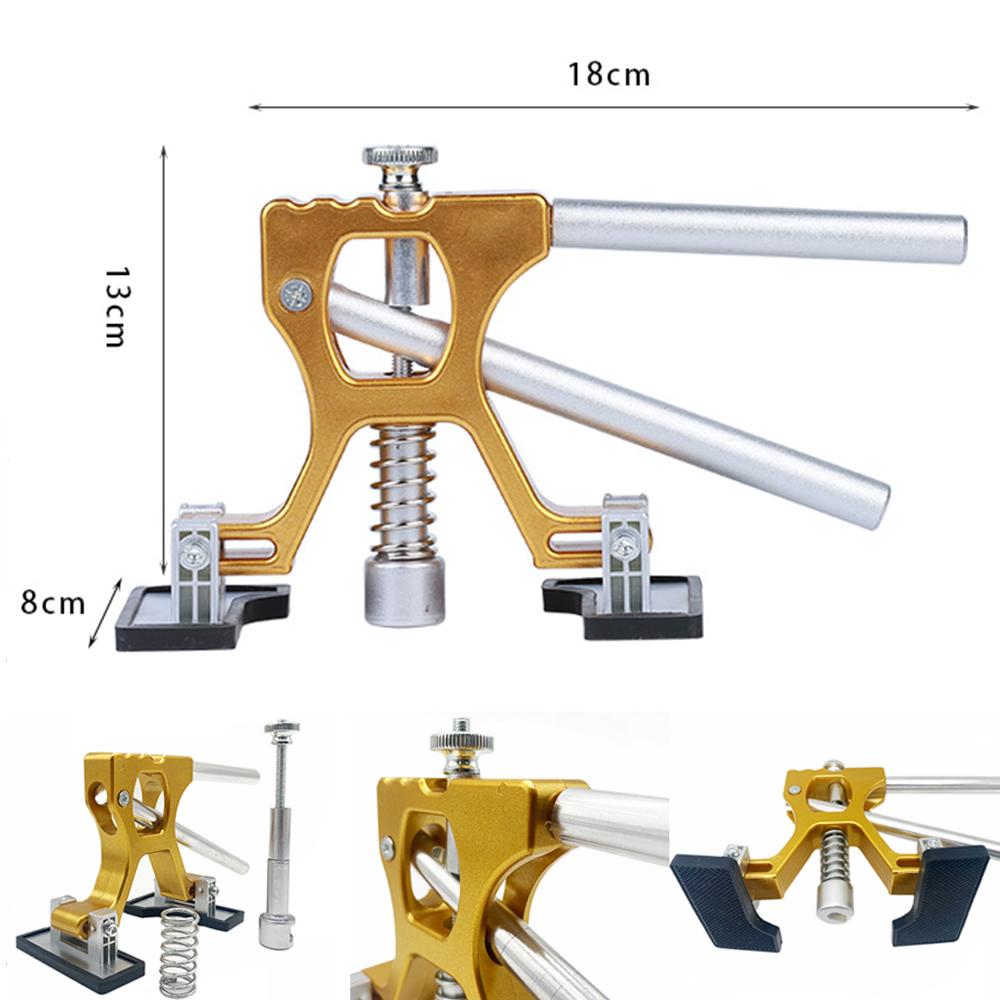 Car Paintless Dent Repair Tools Auto Workshop Body Adjustable Golden Lifter Suction Cup Dent Puller Kits for Anti-hail