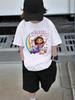 CatRat Gabby's Dollhouse Short Sleeve T Shirt Children Summer Cute Cartoon Crewneck Boys Girls Ages 3-14