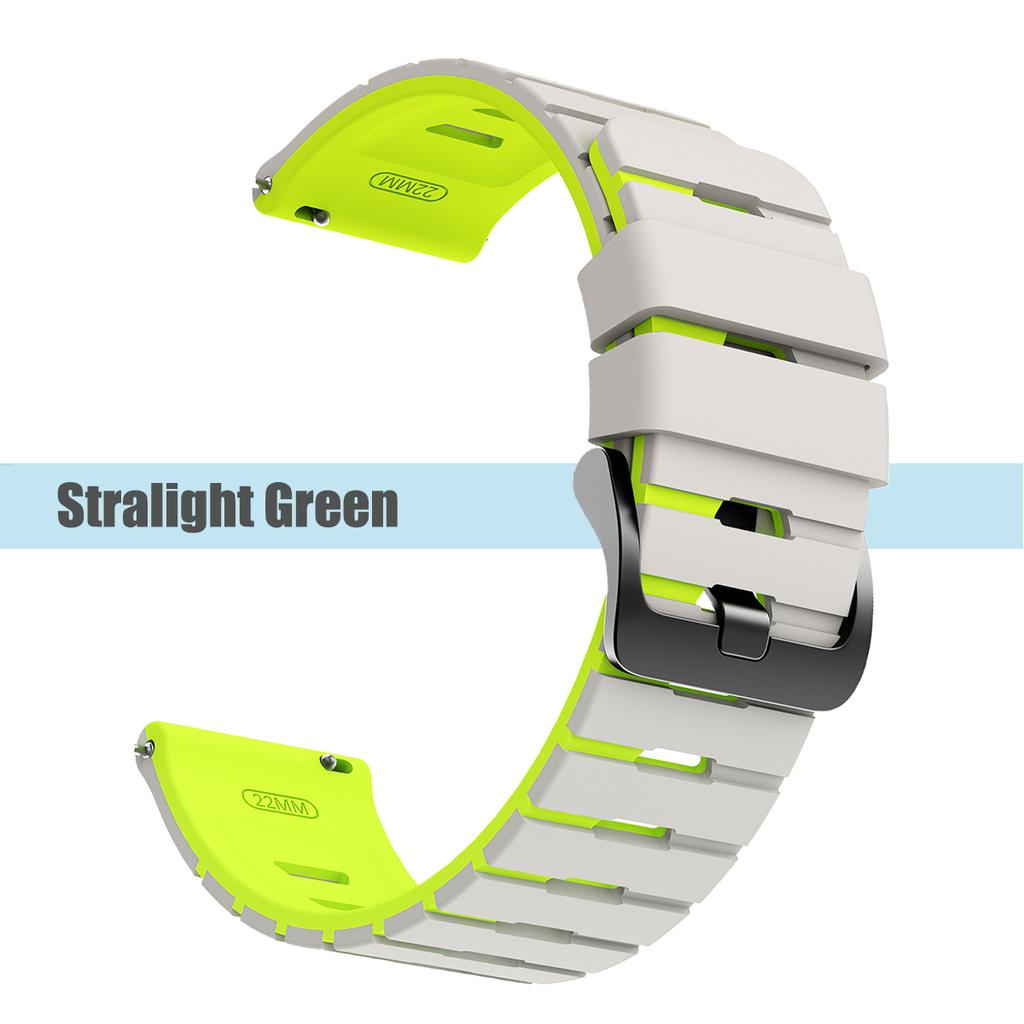 22mm Silicone Strap For Realme Watch S2 3 2 S/3 2 S Pro Sports Watch Band For COROS APEX 4 42mm Bracelet Smartwatch Wriststraps