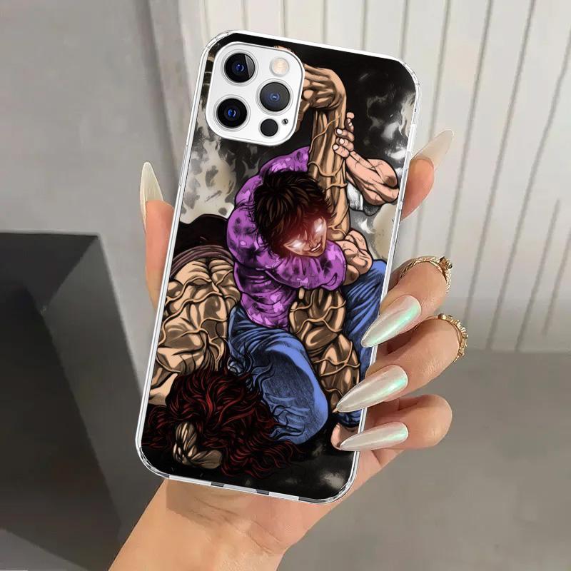 Baki the Grappler Original Anime Phone Case for Iphone 17 Air 16 15 Plus 14 13 Mini 12 11 Pro Max 16E 7 8 SE 2020 Soft Funda Pri