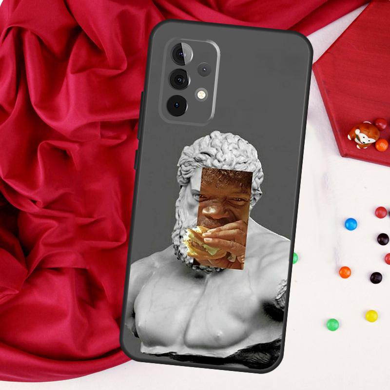 Famous Aesthetic Statue For Samsung Galaxy A56 A36 A26 A16 A05 A06 A22 A32 A52 A54 A34 A14 A55 A15 A53 A33 A35 Case