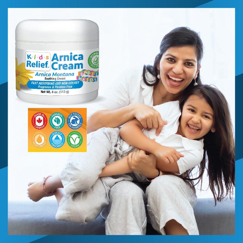 Homeolab USA, Kids Relief™, Arnica Cream, 4 Oz (113 G)
