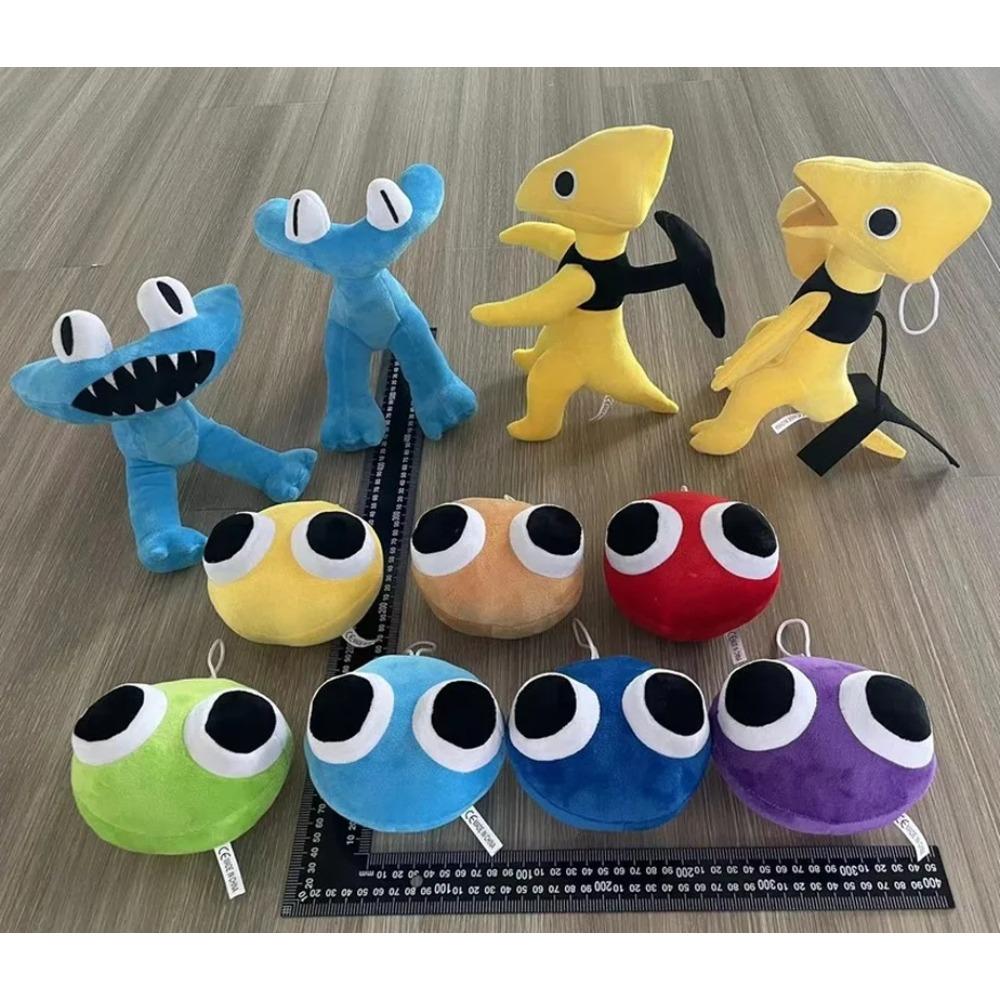 Hot Roblox Unbranded Rainbow Friends Season 2 Cute Plush Toys Soft Colorful Cartoon Stuffed Dolls For Birthday Gift Home Decor