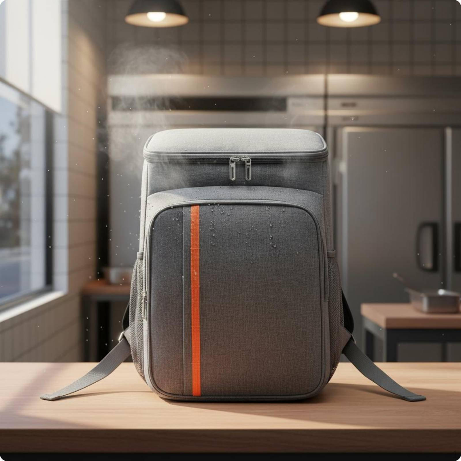 Thermal Delivery Backpack Heat Preservation Picnic Insulated Cold Storage Large