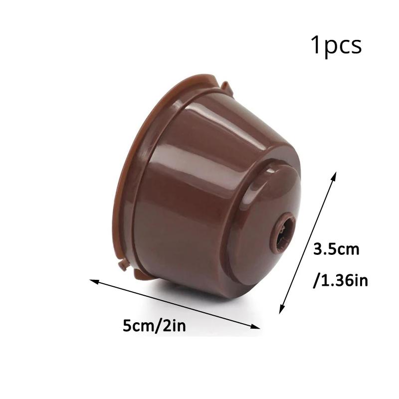 Reusable Coffee Capsule Compatible with Nespresso Machines Refillable Coffee Pod with Stainless Steel Mesh Filter Eco-Friendly