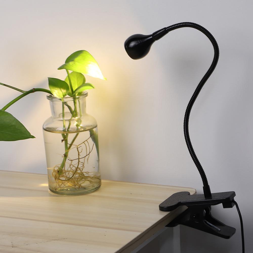 USB Powered USB LED Table Light With Clip LED Clip On Light Mini Desk Night Lamp Model Making