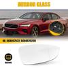 Passenger Side Right Heated Mirror Glass w/Blind Spot for VW Passat CC 2009-2017