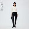 LANCY French Style Fishtail Hem Short Coat