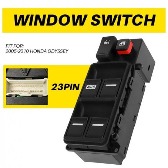 Master Power Door Switch for 2005-2010 Honda Odyssey Window 35750SHJA25 NEW