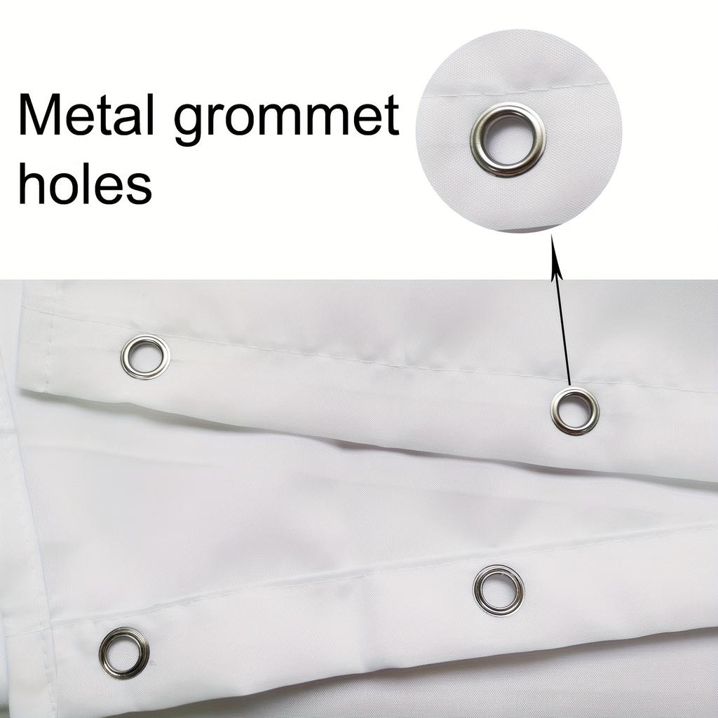 1/4pcs White Golden Tropical Leaf Waterproof Shower Curtain Set Decorative Bathroom Set Non-Slip Carpet Toilet Cover Bath Mat And 12 Hooks