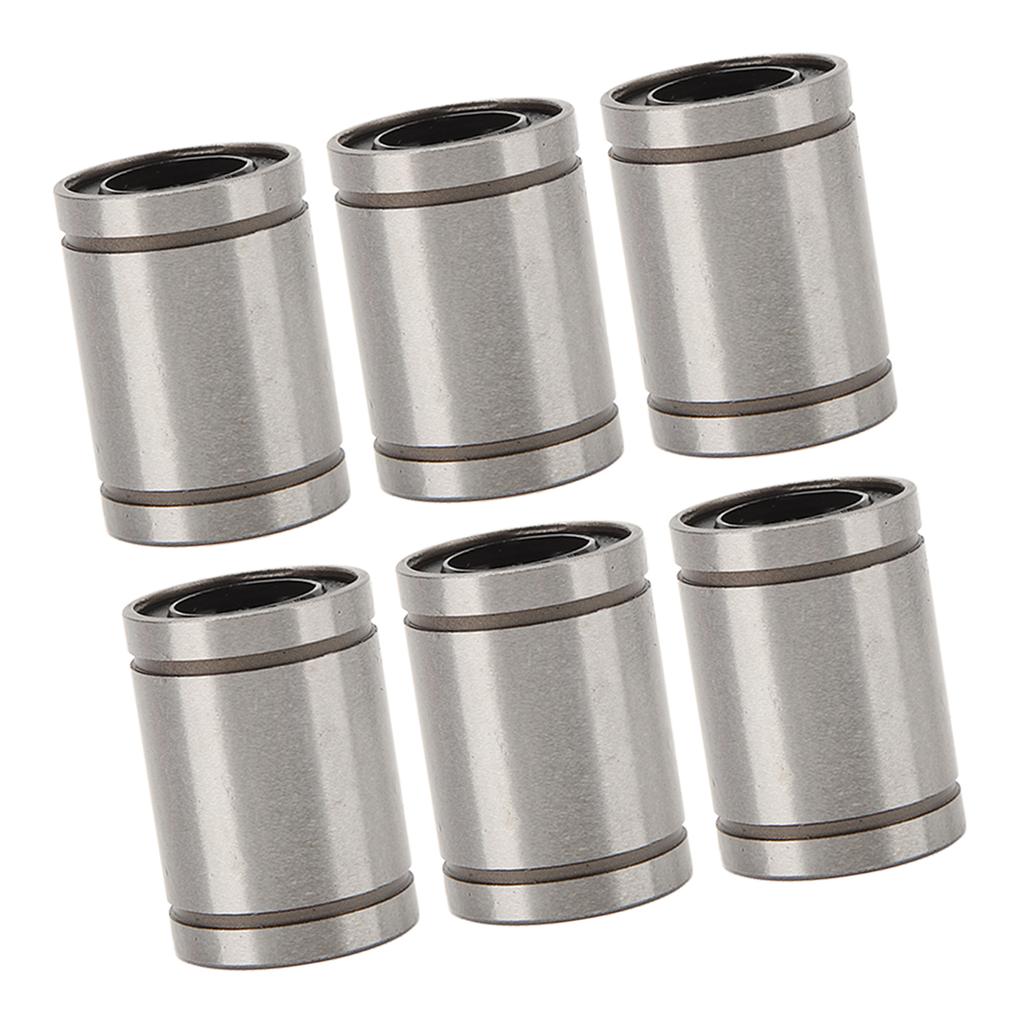 10 st Linjärt kullager LM12UU 12mm ID 21mm OD 30mm Längd Legerat stål Cylinder Linjär rörelse