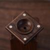 Light Luxury Walnut Wood Toothpick Box Creative Chinese Style Magnetic Suction Toothpick Tube Portable Storage Box Desktop Decor