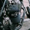 Ojagbeulisji Crow Mesh Cap (Black)