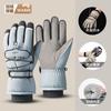 Womens Winter Warm Skiing Hiking Gloves Windproof Waterproof Touchscreen Thick Fleece Lined Outdoor Cycling