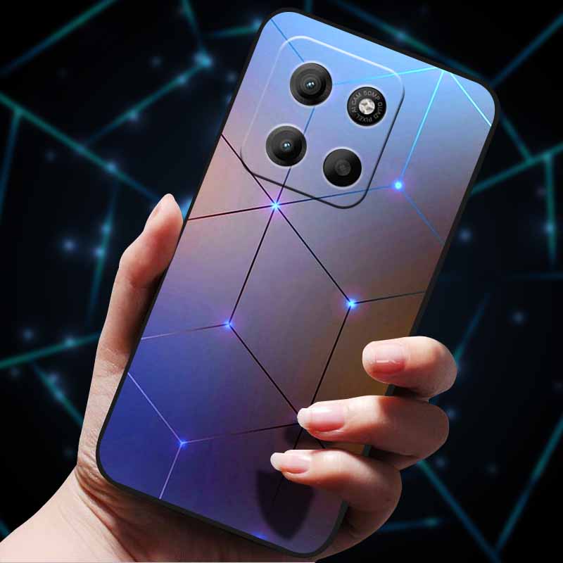 For Motorola Moto G15 4G Case G15Power 2025 New Fashion Black TPU Shockproof Phone Cases For Moto G15 Power Etui Fundas MotoG15