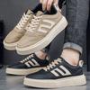 Spring Men's Sneakers, Fashionable Casual Shoes, Low-top Breathable Sports Shoes, Thick-soled Height-increasing Shoes