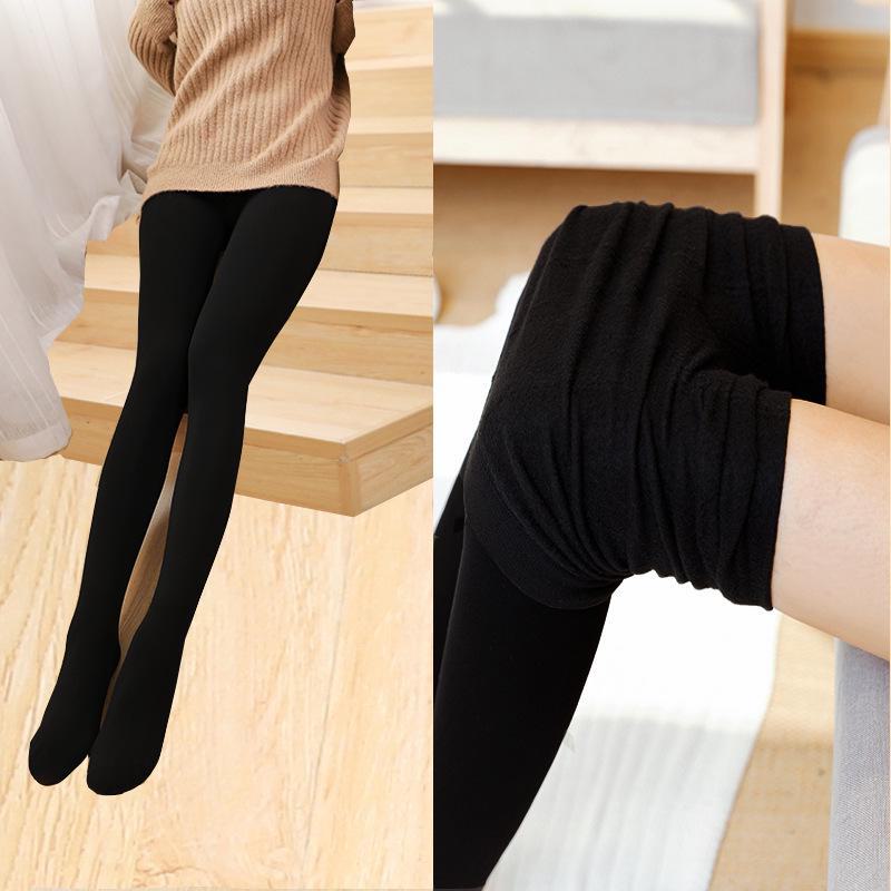 Thickened Plush Leggings for Women, Perfect for Autumn and Winter, Keeping Your Legs Warm and Stylish.