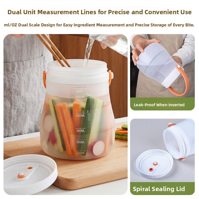 Handheld Silicone Fresh-Keeping Bucket, Portable Ice Bucket For Cold Drinks, Outdoor Camping Fruit Storage Cup