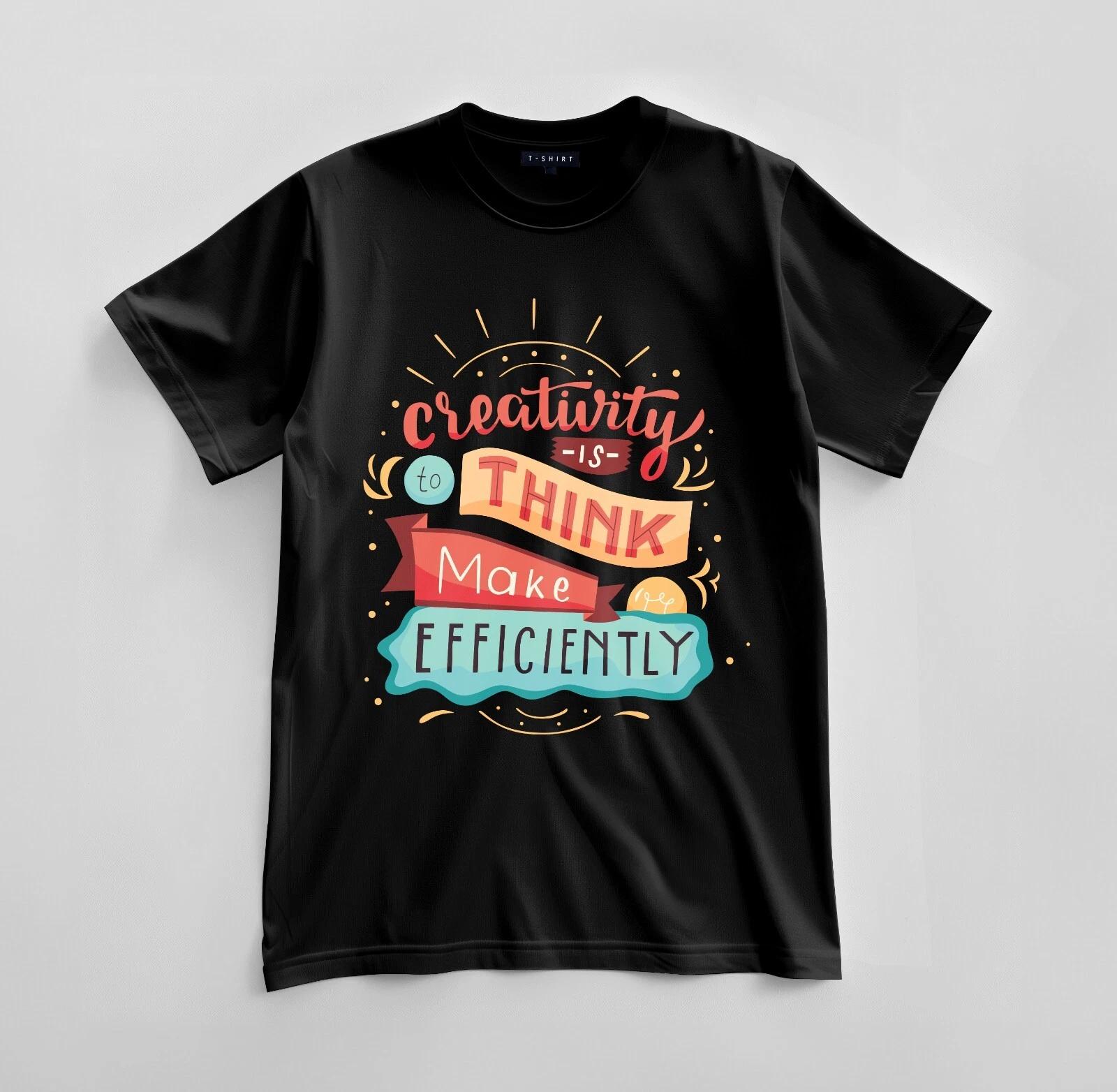 

Custom Creative Efficiency Graphic T-shirt Design Unisex Jersey Short Sleeve Tee S