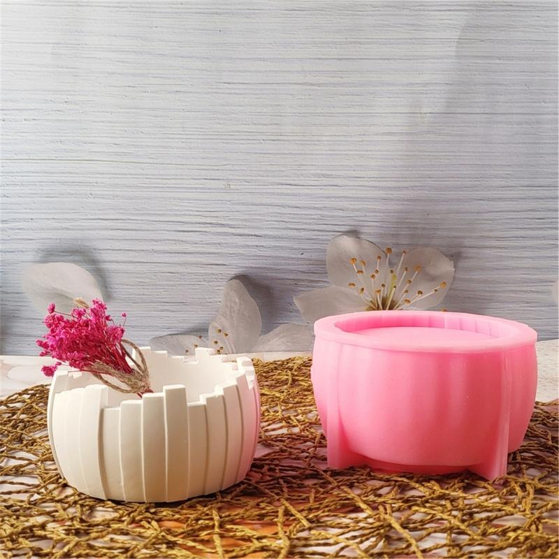 Flexible Sturdy Silicone Mold Accessory for Unique Irregular Plaster Storage Bowl Art Craft Supplies Home Decoration