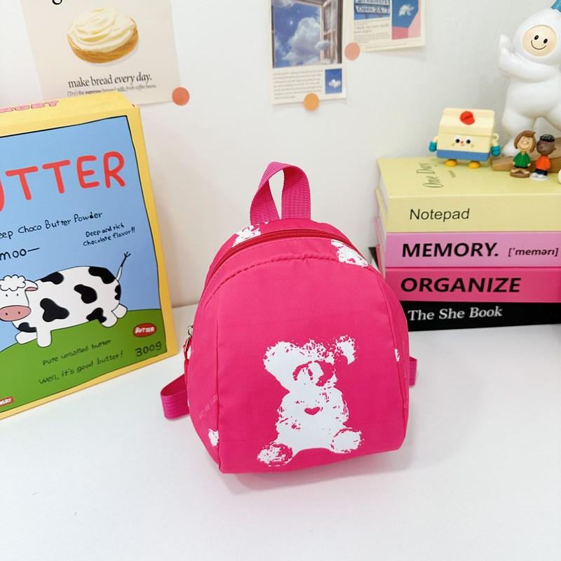 Kindergarten Middle And Small Class Students Schoolbag Cartoon Cute Bear Boys And Girls Backpack Children S Backpack