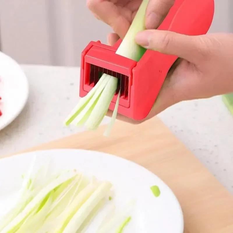 Taglierina per fagioli affilata, grattugia per fagiolini, grattugia per frutta e verdura, sbucciatrice per fagioli, universale, gadget da cucina per la casa