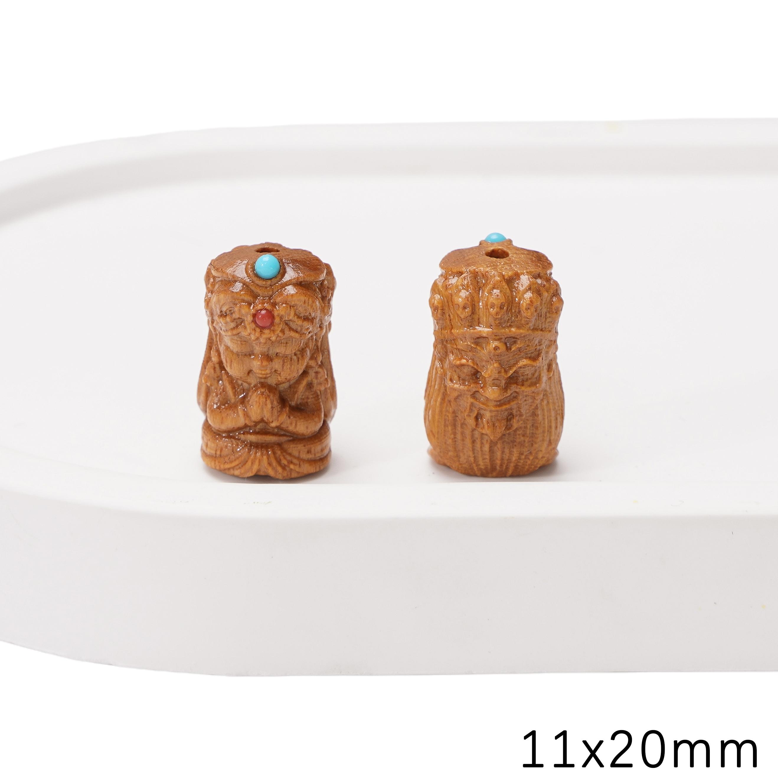 

Деревянные бусины из барбитана для самостоятельного изготовления браслетов, ожерелий и ювелирных изделий 11x20mm