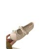 Evening wind shoes flat shoes ballet shoes French bow Mary Jane shoes early spring women's shoes with skirts soft-soled single shoes