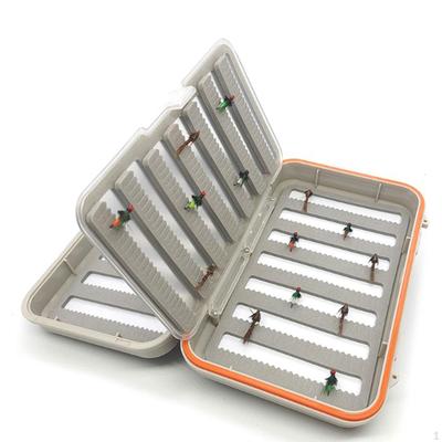 Waterproof Fly Box Case Foam Insert Multifunctional Fishing Storage Holder for Freshwater