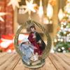Holy Family Christmas Figurine 15.5x19cm Lightweight for Holiday Mantle Decor Traditional Handmade