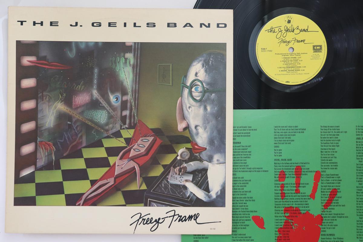 

LP Record J GEILS BAND - Freeze-frame SOO17062 EMI AMERICA 1981 US Rock Used