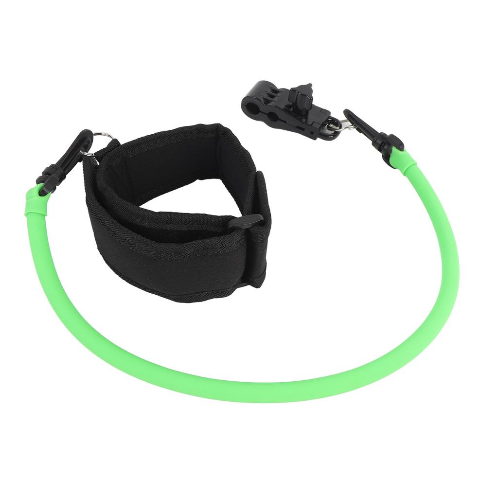 Swing Trainer Tool Rubber Posture Correction Swing Training Waist Belt Strap for Outdoor Practice Equipment Green