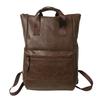PU Backpack Men's Laptop Backpack Student Travel Commuter Bag