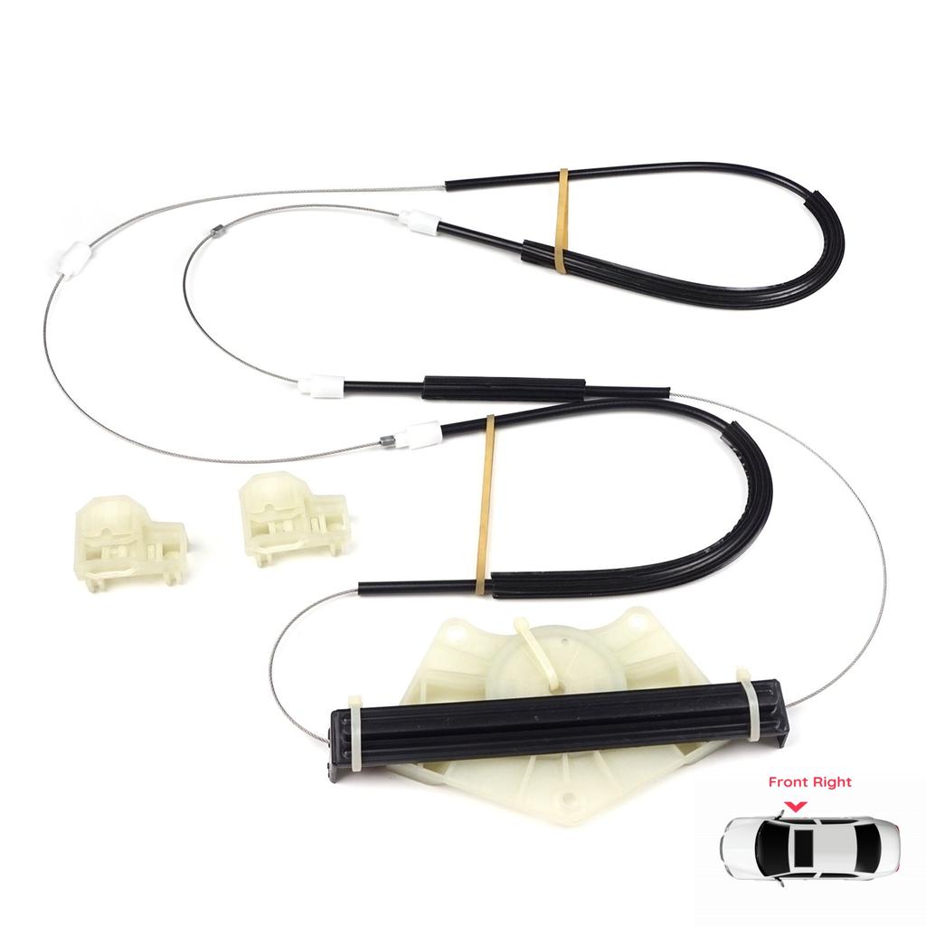 BWR410 Power Window Lifter Regulator Repair Kit Front Right Door for VW Passat B5 B5.5 3B 3BG Skoda Superb MK1 B5 3U 3B1837462