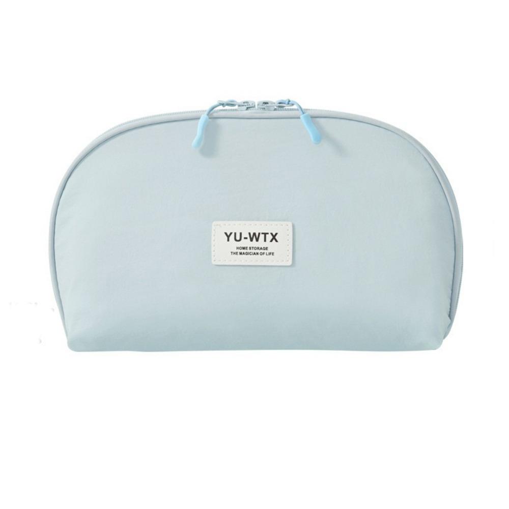 Portable Intimate Apparel Organizer Zipper Pouch Socks Sorting Bag Business Trip синий