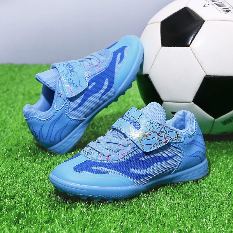 Summer breathable mesh boys and girls football shoes 6-12 years old primary school students broken nails children's professional football training s
