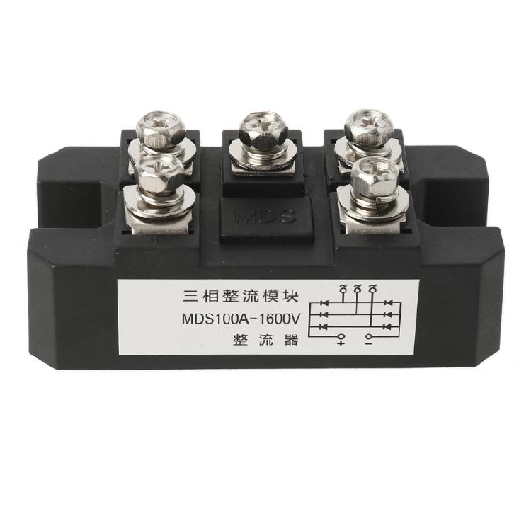 

MDS100-16 Bridge Rectifier 100A 1600V 3-Phase Diode Bridge Rectifier Copper Plat 1